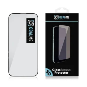 OBAL:ME 5D tvrzené sklo pro Apple iPhone 16 Pro černé